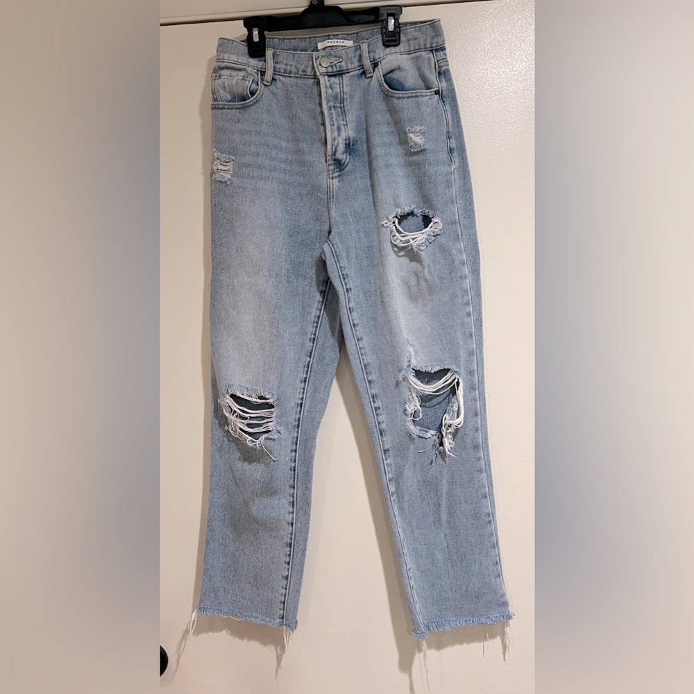 PACSUN High Rise Straight Jeans